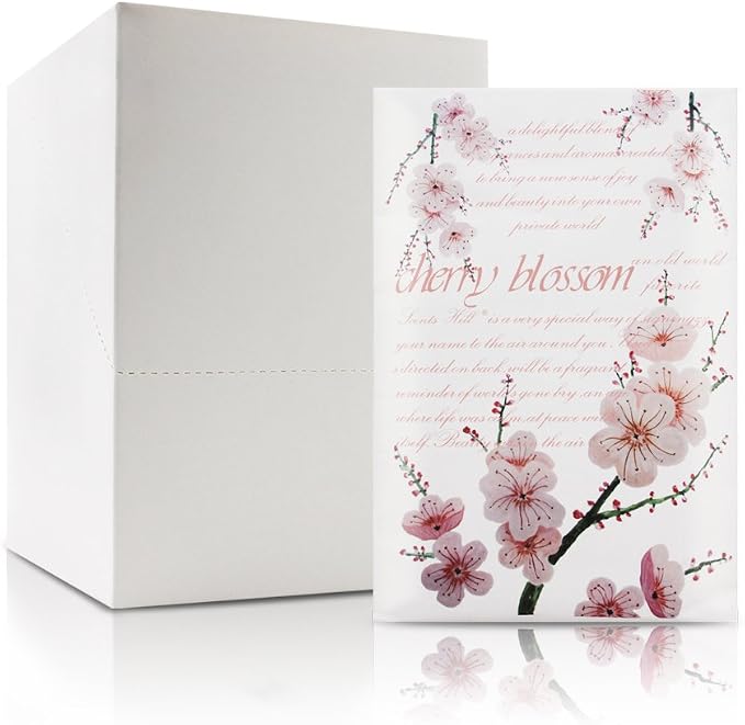 Fragrance Scented Sachet for Home Cherry Blossom 12pcs by FeelFragrance