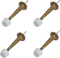 HOMOTEK 4 Pack Heavy Duty Solid Rigid Door Stop by HOMOTEK