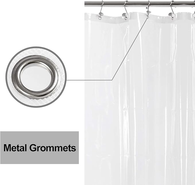 Barossa Design X-Long Shower Curtain Liner - Image 4