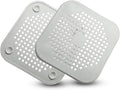 Waziaqoc 2 Pack Drain Hair Catcher, Square Silicone, by Unknown