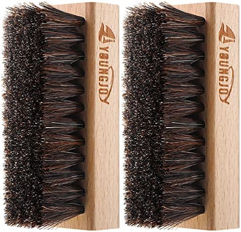 YoungJoy Sneaker Cleaning Brush Shoes Shine Dauber Nylon/Horsehair/Boar Cleaner by Unknown