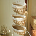 TeoKJ 3-Tier Cotton Rope Baskets by TeoKJ