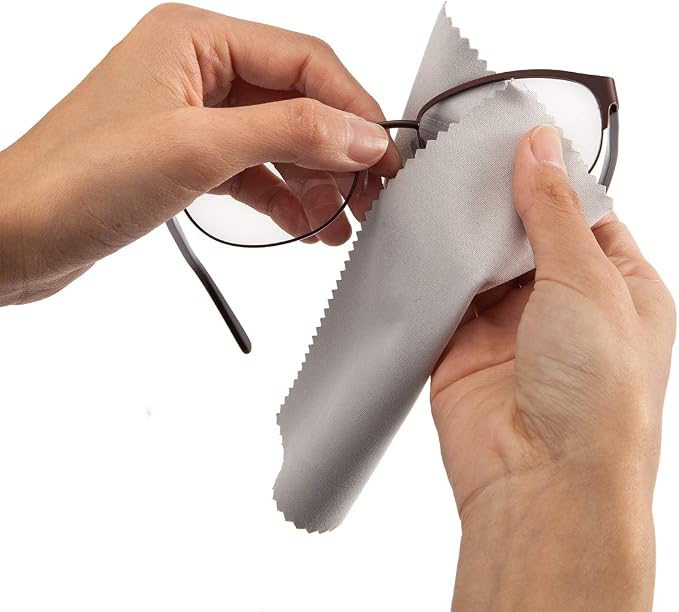 TRIUMPH VISION Eyeglass Cleaning Cloth Glasses Cleaner Microfiber 12 Pack | Eye - Image 5