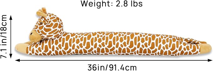 36 Inch 3LB Heavy Duty Under Door Draft Stopper, Decorative Soundproof Door - Image 2