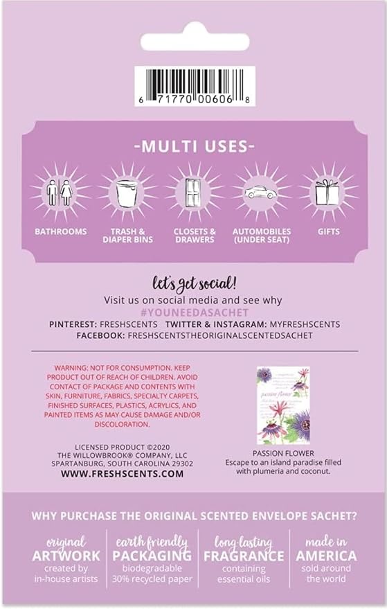 Fresh Scents Scented Sachets - Image 3