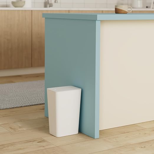 N. NETDOT 3 Pack 2.6 Gallon / 10L Bathroom Trash Can - Image 2