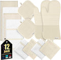 Oven Mitts Kitchen Towels and Dishcloths by KacNacPro