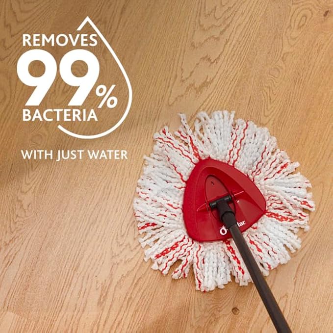 O-Cedar EasyWring Deep Clean Refill | 40% More Cleaning Power | Microfiber Mop - Image 4