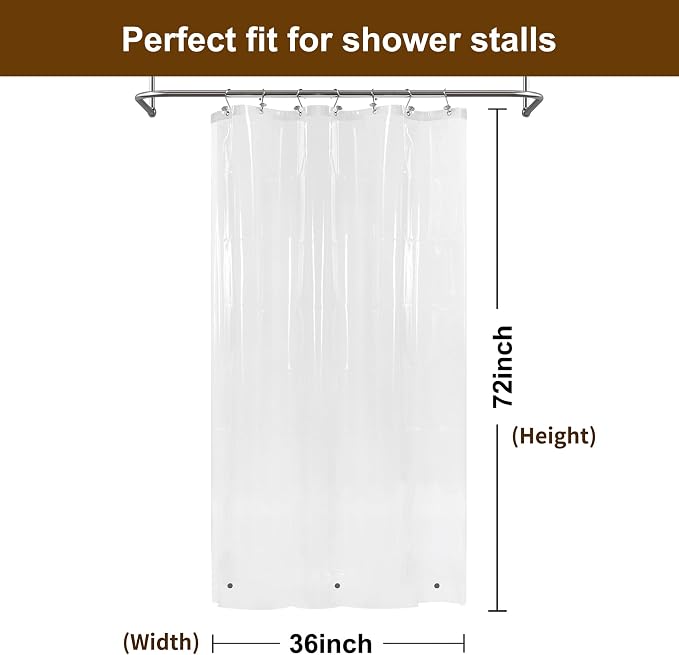 Barossa Design Small Shower Curtain or Liner - Image 7