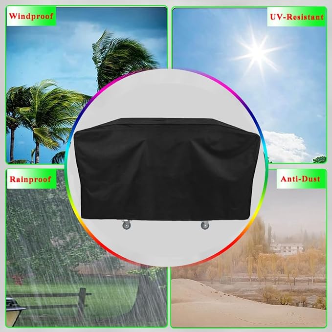 Cover for Blackstone Patio Series 36" Griddle，600D Heavy Duty Waterproof Flat Top Grill Cover for Blackstone 5460 Patio Series 36 Inch Griddle