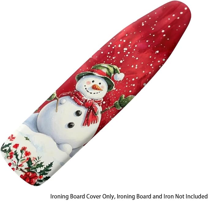 Christmas Ironing Board Cover Kawaii Snowman Ironing Board Covers - Image 6