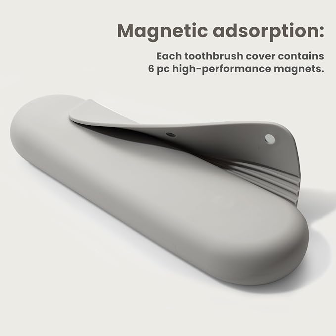 Silicone Electric Toothbrush Travel Case, Manual Toothbrush Travel Cover - Image 5