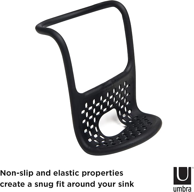 Umbra Sling Flexible Sink Caddy, Elastic Non-Slip Sponge Holder - Image 6