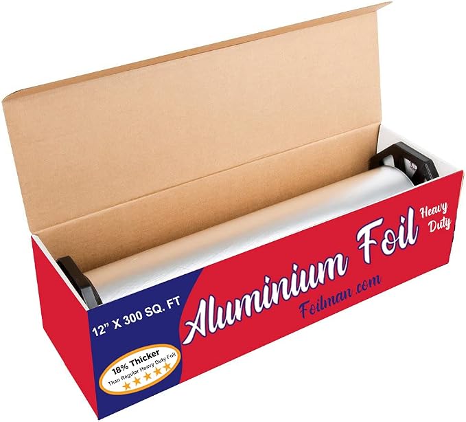 Foilman Thick & Heavy Duty Aluminum Foil Roll - Image 4