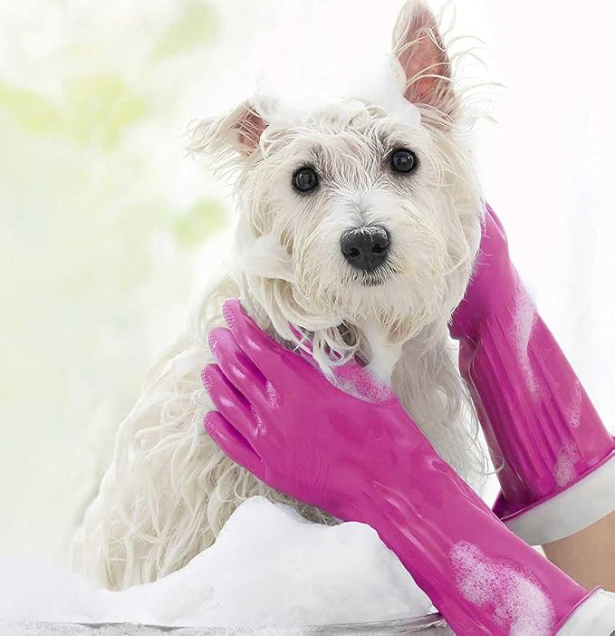 Playtex Living Reuseable Rubber Cleaning Gloves, Premium Protection Reusable - Image 4
