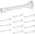 Ravinte Door Stoppers, 12 Pack White Spring Door Stops by Ravinte