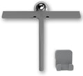 Silicone Shower Squeegee with 3-in-1 No-Drill Mount, Stainless Steel Core by G%C3%9CTEWERK