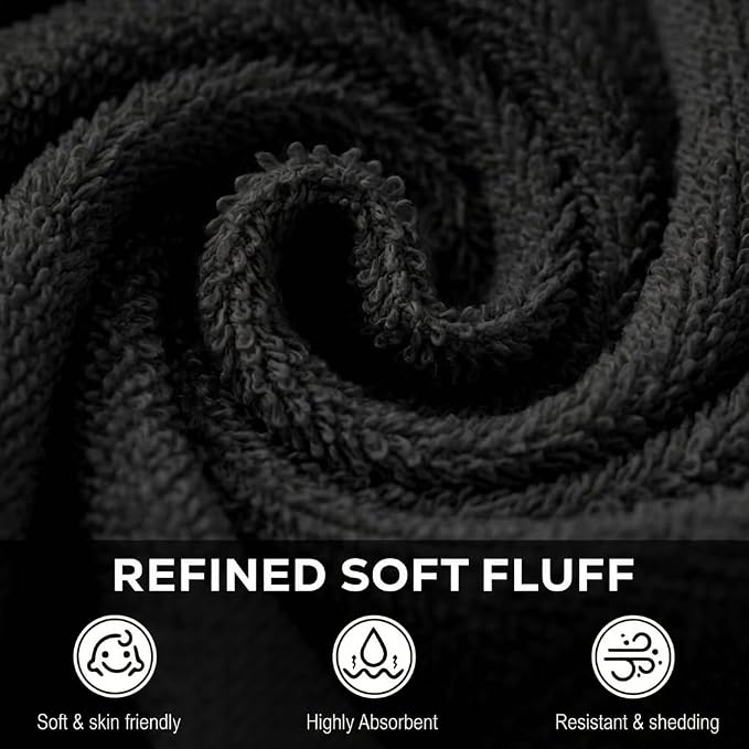 Utopia Towels 60 Pack Washcloths, 12x12 in, 100% Cotton, Fast Drying, Soft Feel - Image 4
