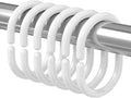 Amazer Shower Curtain Rings, Rust Proof Shower Rings C Shaped Shower Hooks by Amazer