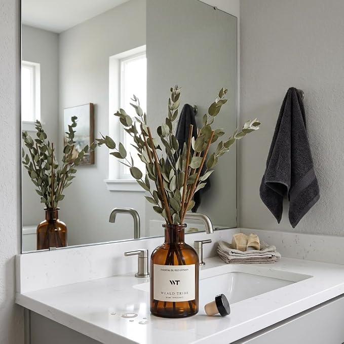 Eucalyptus & Mint Scent Reed Diffuser Set - Image 7