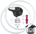 11 PCS Instant Pot Replacement Parts for Lux 8 QT, Instant Pot Accessories Include Sealing Ring, Steam Release Valve, Anti-Block Shield, Valve Sealing Ring, Float Valve and Gasket