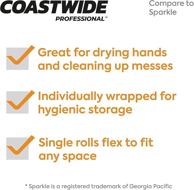 Coastwide Professional Paper Towels, 85 Sheets/Roll - Image 7