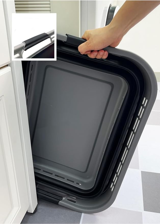 SAMMART 42L Collapsible Plastic Laundry Basket - Image 8