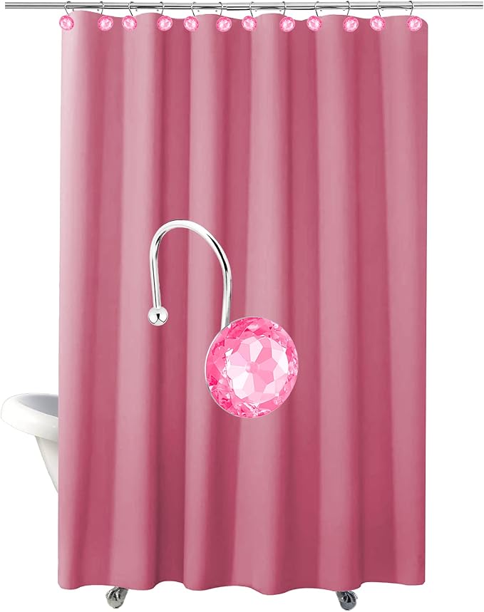 12PCS Stainless Steel Shower Curtain Hooks Rings - Image 4