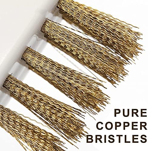 Gas Stove Brass Wire Stiff Bristles Brushes Rust Cleaner - Image 3