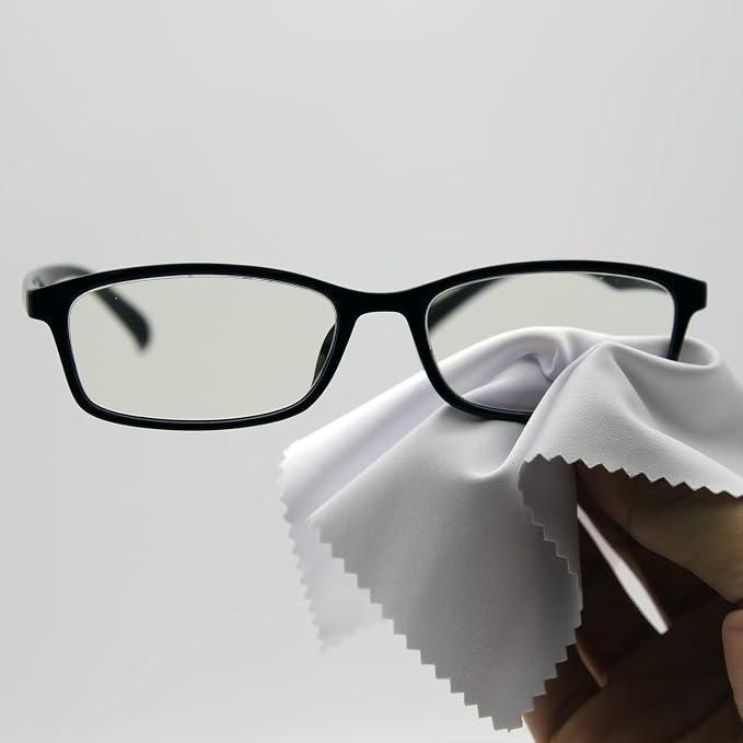 AAwipes Eyeglasses Cleaning Cloth Glasses Cloths 5.5"x5.5" 100pcs White | - Image 3