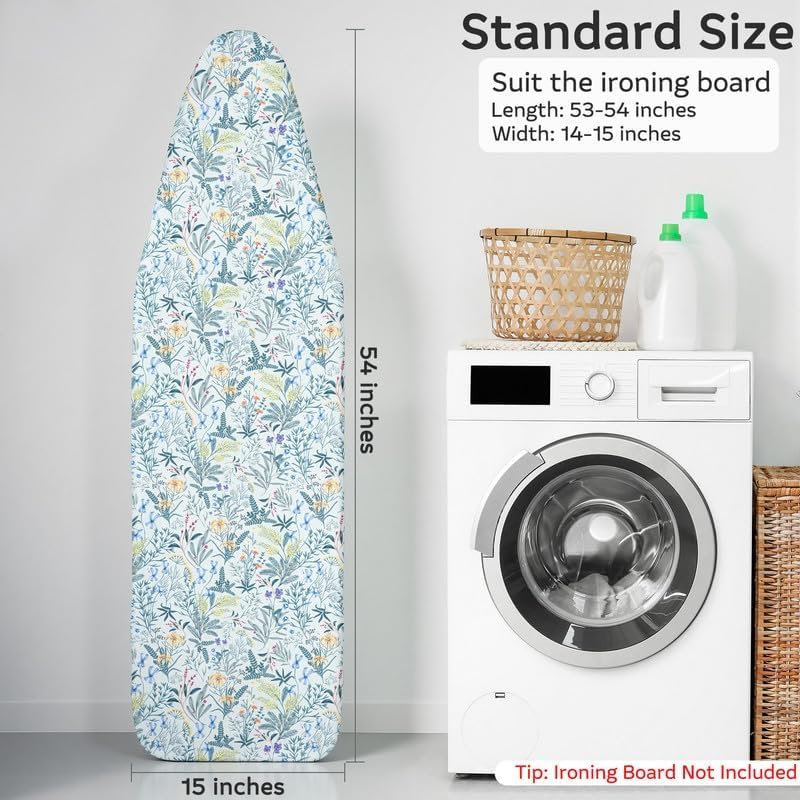 FIOBEE Ironing Board Cover and Pad Extra Thick Iron Board Pad - Image 2