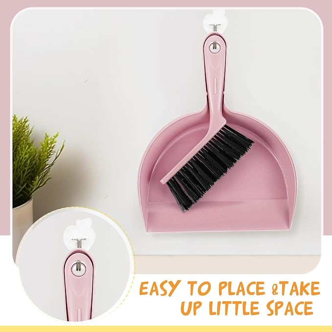 Sliner 18 Pack Mini Dustpan Brush Set Small Broom Set Bulk - Image 5