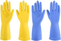 Rubber gloves dishwashing 2 or 4 Pairs by IUCGE