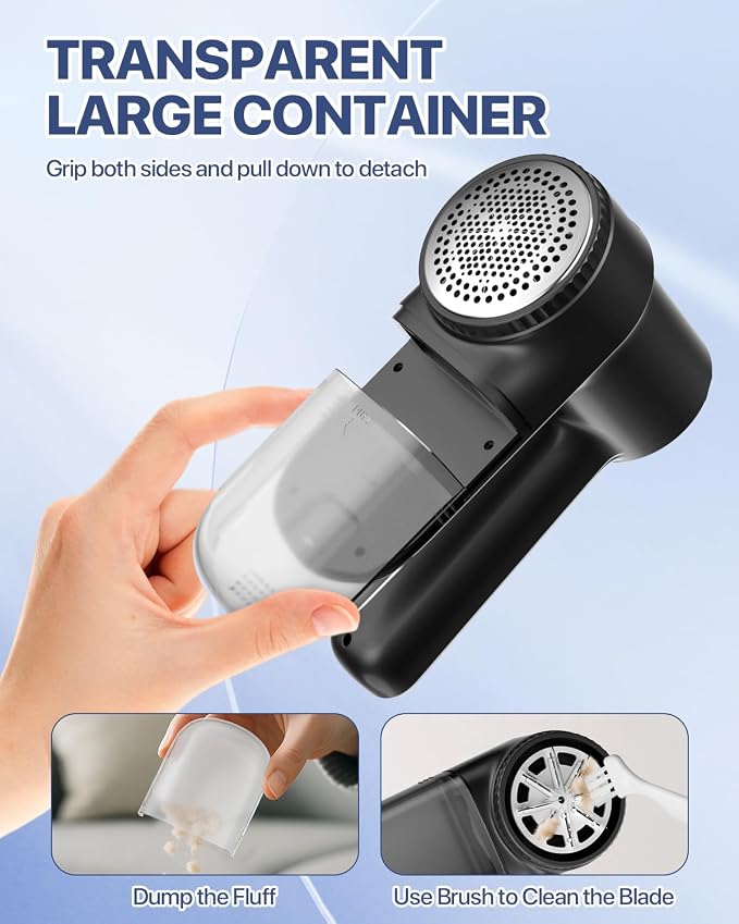 Rechargeable Lint Shaver, Lint Remover - Image 7