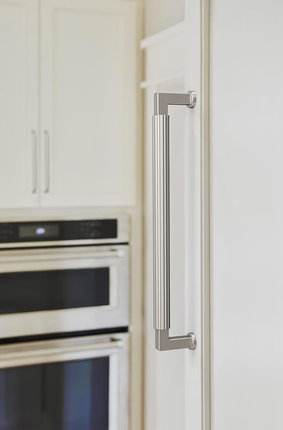 Amerock Ballard 12 inch (305mm) Center-to-Center Satin Nickel Appliance Pull, BP37650G10