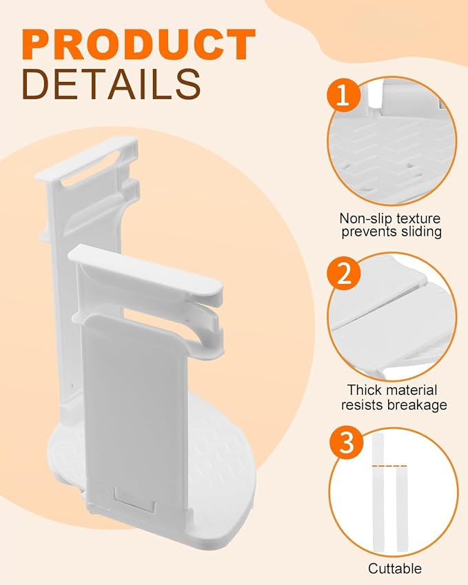 6 Pack Bed Sheet Holders, Heavy-Duty Corner Sheet Grippers | Foldable snap lock - Image 2