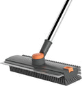 Floor Scrub Brush with Squeegee Long Handle 3 in 1 tub Brush 52'' 2026 Upgraded by ARAINY