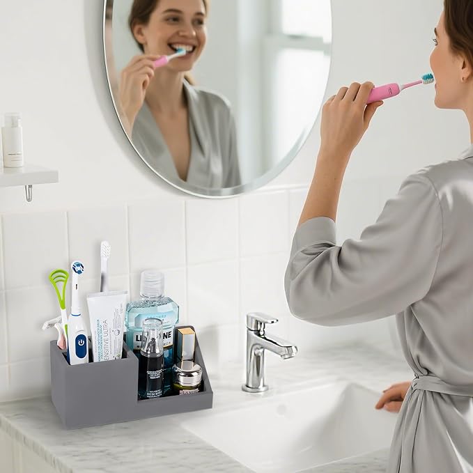 Diatomite Toothbrush Holders Toothpaste Organizer - Image 2