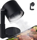 Portable Range Hood - 3-Speed Tabletop Kitchen Exhaust Fan with Removable Aluminum & Triple Polymer Filters, Adjustable Height, Low Noise & Oil Cup for RV, Camping, Indoor Grilling & Hot Pot