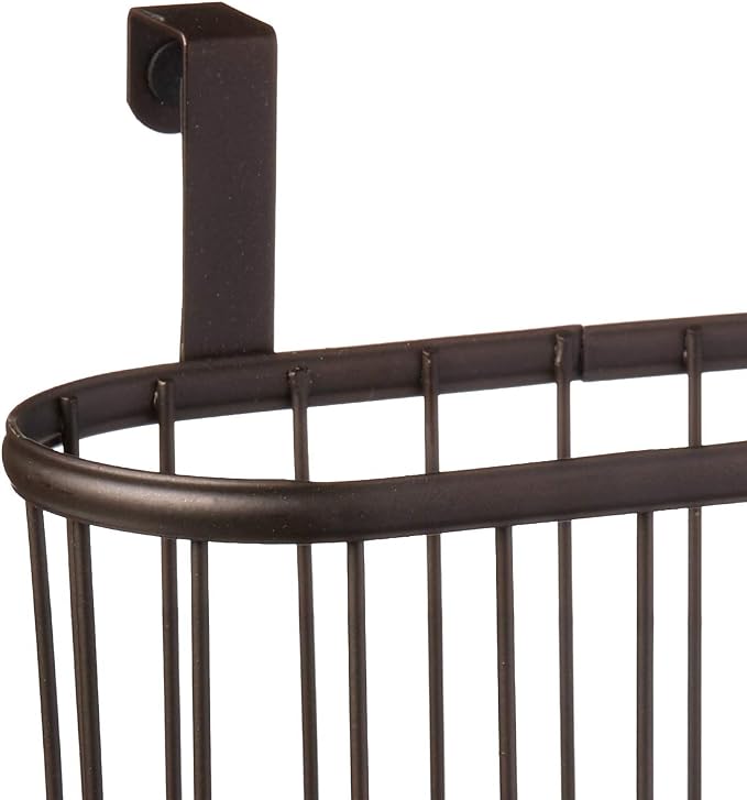 Spectrum Ashley Over Cabinet Door Grocery Holder Hanging Bag Dispenser - Image 5