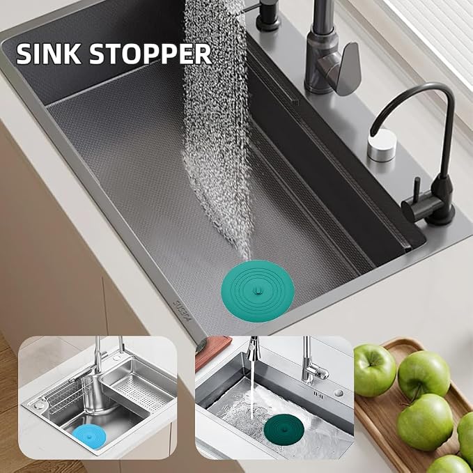 Tub Stopper 2PCS, Bathtub Drain Stopper, 6 inches Bathtub Tub Drain Cover - Image 6