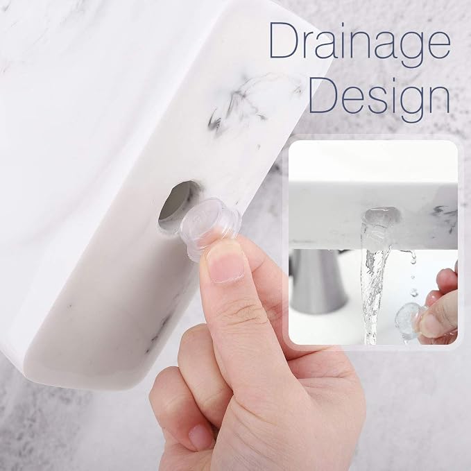Luxspire Toothbrush Holder, 3 Slots, Ink White | Electric Toothbrush Holder - Image 5