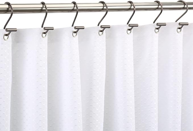 Bronze Shower Curtain Hooks, Rust Proof Shower Curtain Rings - Image 5