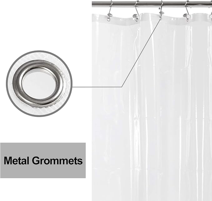 Barossa Design Narrow Shower Curtain Liner - Image 4