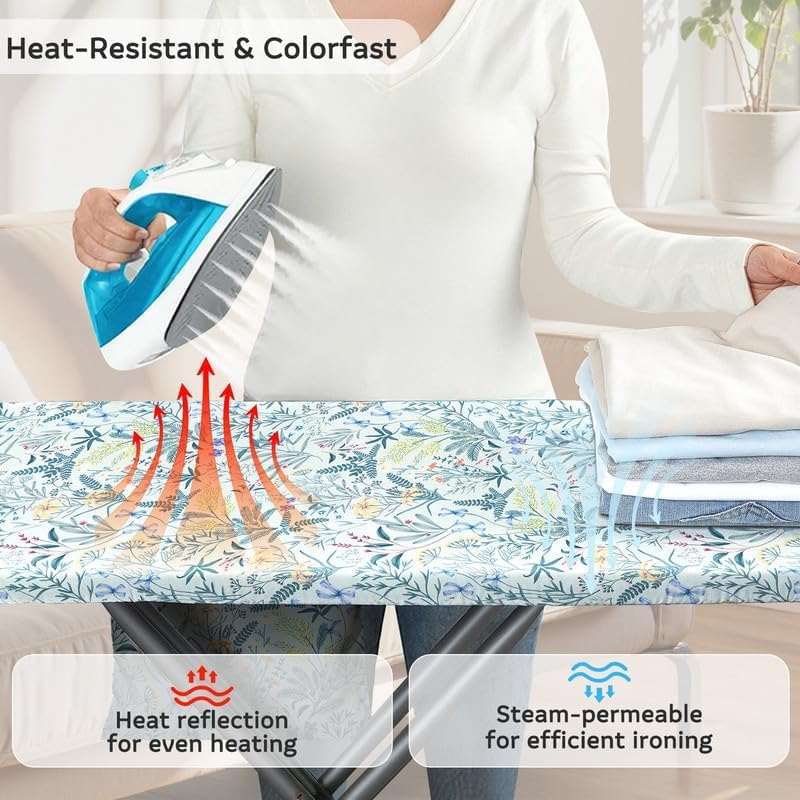 FIOBEE Ironing Board Cover and Pad Extra Thick Iron Board Pad - Image 3