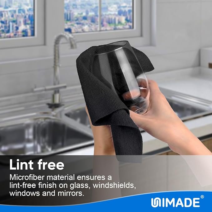 UNIMADE Microfiber Cleaning Cloth, 10 Pack Reusable Microfiber Towels - Image 5