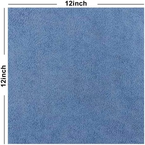 Tricol Clean 50PK Profesional Resuable Lint Free Microfiber Edgeless Cleaning - Image 2