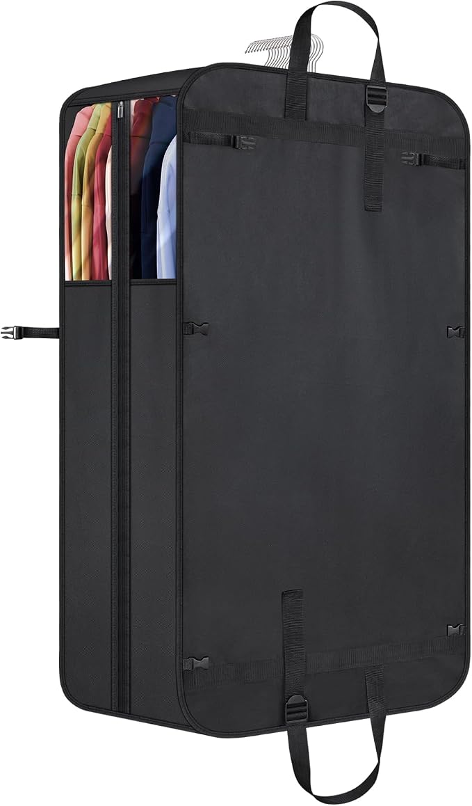 Univivi Garment Bag for Moving, Heavy Duty Suit Bag, 50 Inch, Non-woven Fabric by Univivi