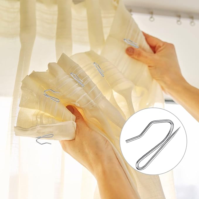 Hotop 30 Pcs Metal Curtain Rings - Image 4