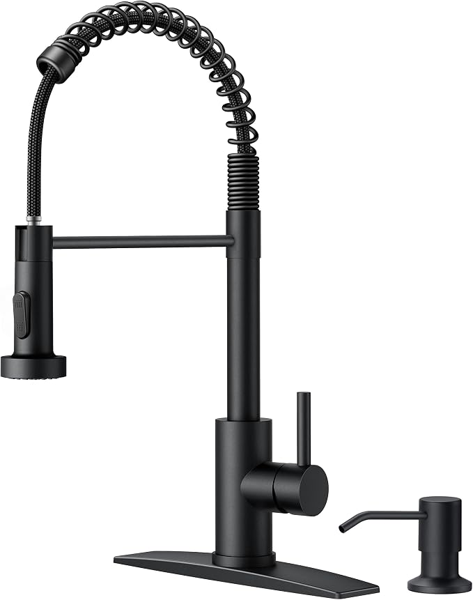 FORIOUS Black Kitchen Faucet by FORIOUS